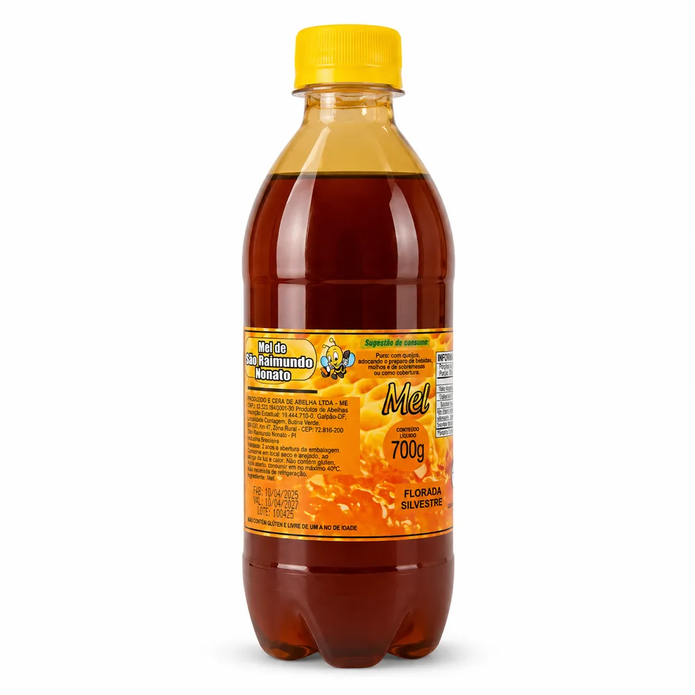 MEL DE ABELHA GARRAFA 700G